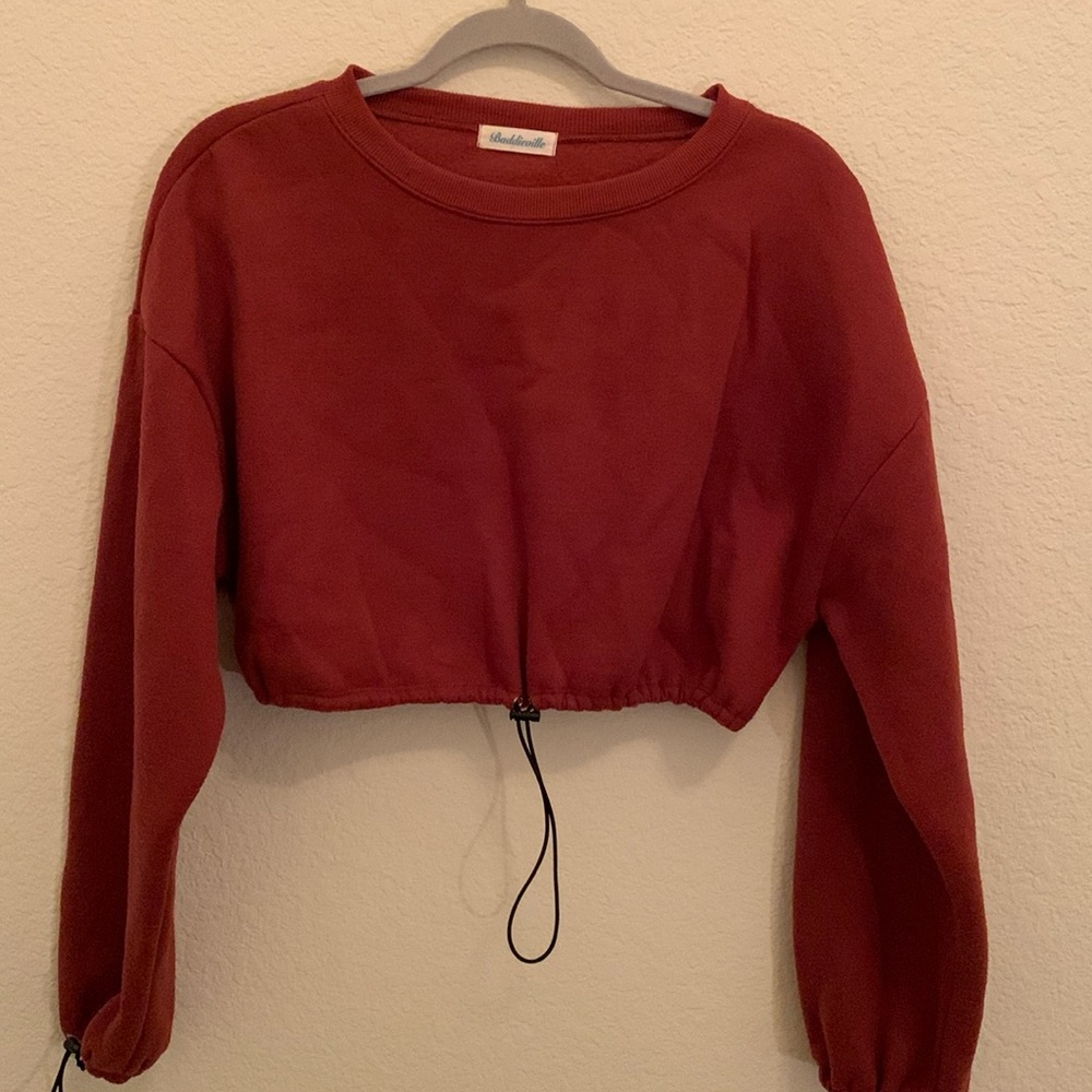Crop sweatshirt